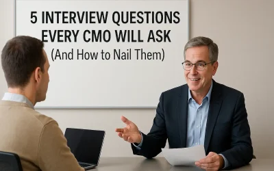 5 Interview Questions Every CMO Will Ask (And How to Nail Them)