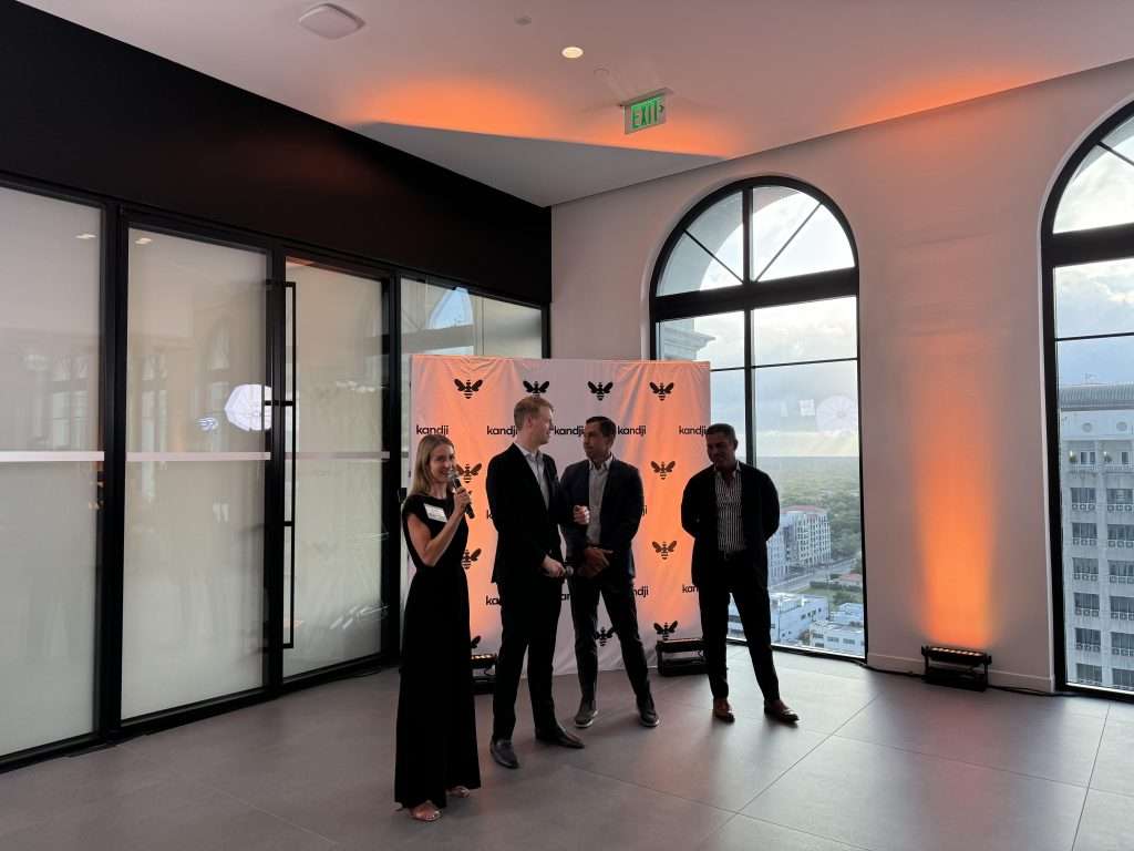Kandji Miami Opening: Kandji launches its new East Coast headquarters in Miami, celebrated by CEO Adam Pettit, Mayors Suarez and Lago