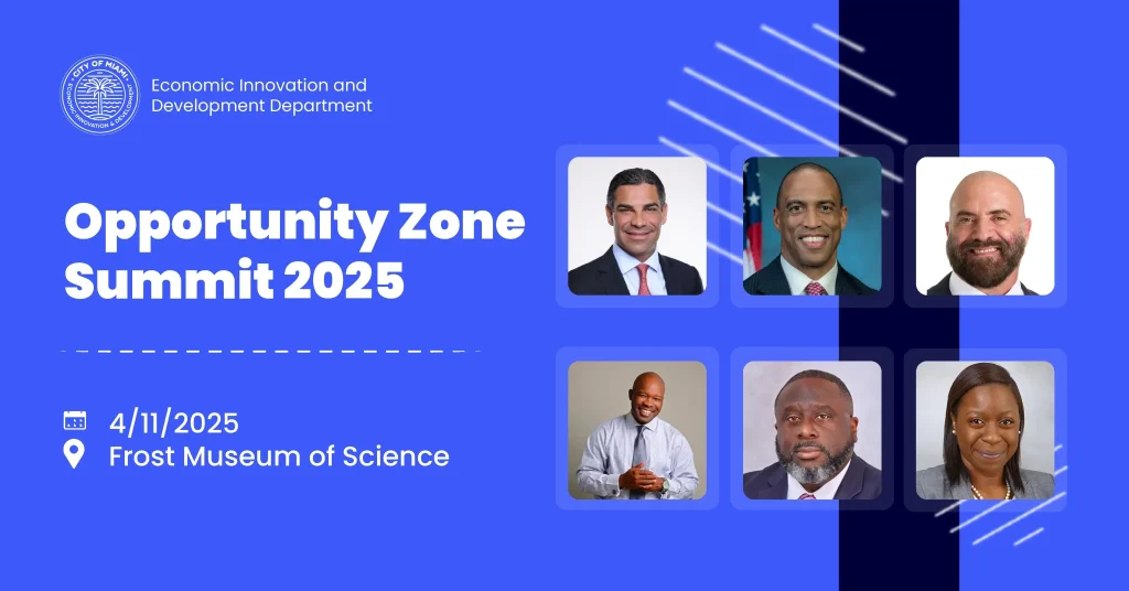 Opportunity Zone Summit 2025 will start in 48 hours! Register as soon as possible. Miami Local will provide live coverage